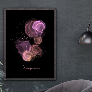 Póster Imaginación colorida