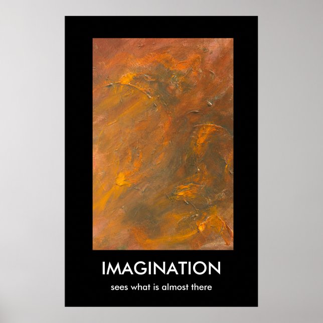 Póster IMAGINACIÓN, ve lo que casi existe (Frente)