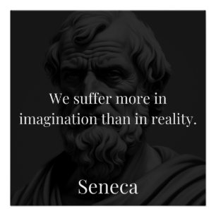 Póster Imaginación y sufrimiento: Séneca sobre la percepc