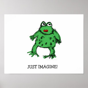 Póster Imaginar
