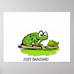 Póster Imagínate