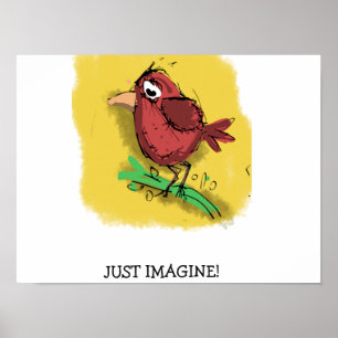 Póster Imagínate