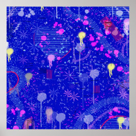 Póster Imaginen las estrellas