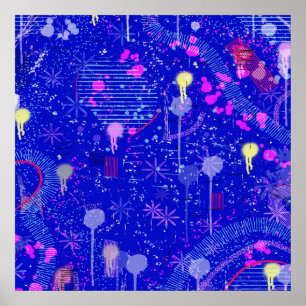 Póster Imaginen las estrellas