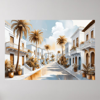 Póster Imaginen lugares pacíficos y paradisíacos #2