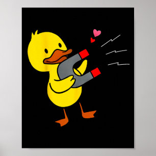 Póster Imán de pareja divertido para San Valentín para pa