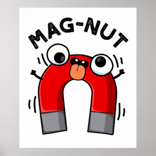 Póster Imán divertido juego de palabras con imán