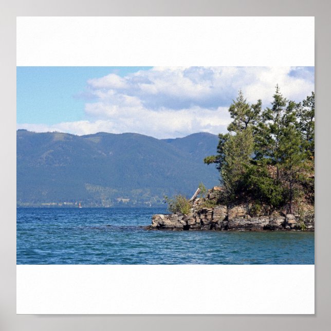 Póster IMG_0109, Flathead Lake (Frente)