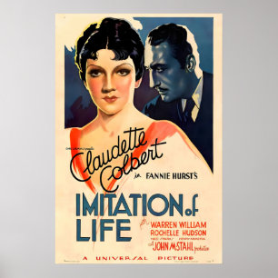 Póster Imitación de la vida Película de 1934 CARTEL IMPRE