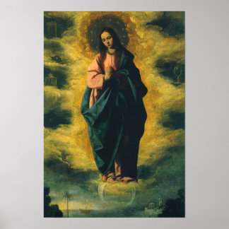 Póster Immaculate Conception by Francisco de Zurbaran