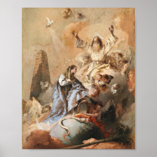 Póster Immaculate Conception Painting
