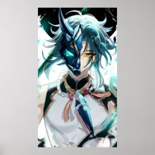 Póster Impacto de Xiao Genshin