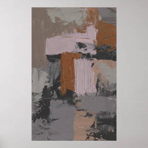 Póster Impasto Abstract I