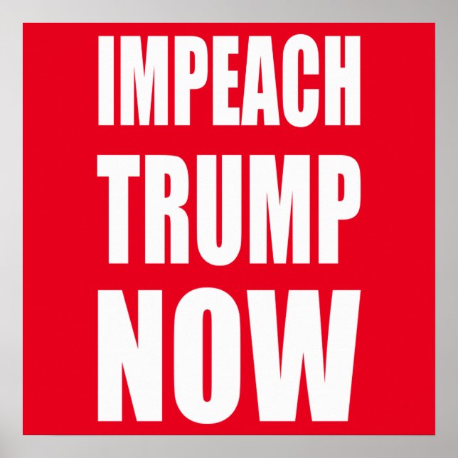 Póster Impedir a Trump ahora (Frente)