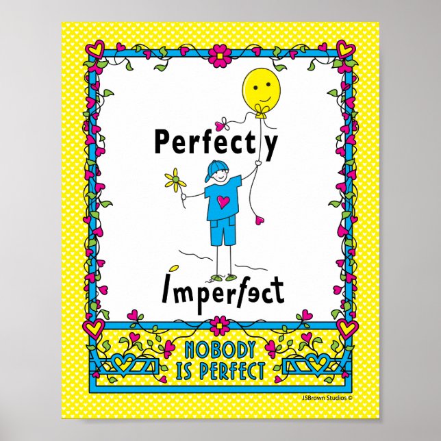 Póster Imperfecto perfecto 2_Print 8"x10" (Frente)
