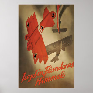 Póster imperial alemán de la Primera Guerra Mundia