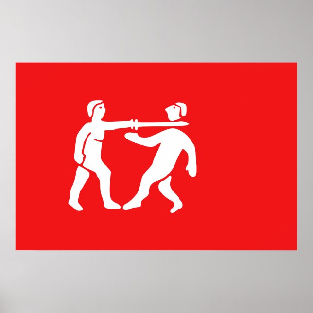 Póster Imperio Benín, Nigeria (Frente)