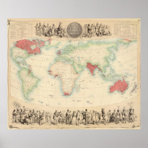 Póster Imperio británico
