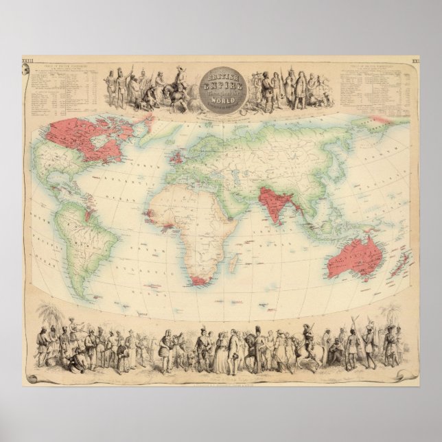 Póster Imperio británico (Frente)