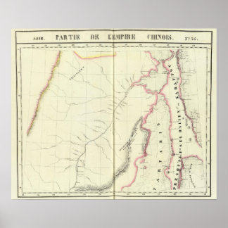Póster Imperio chino, Asia 35