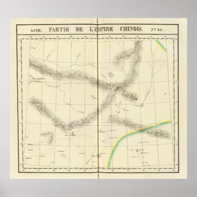 Póster Imperio chino, Asia 44 (Frente)
