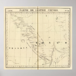 Póster Imperio chino, Asia 46