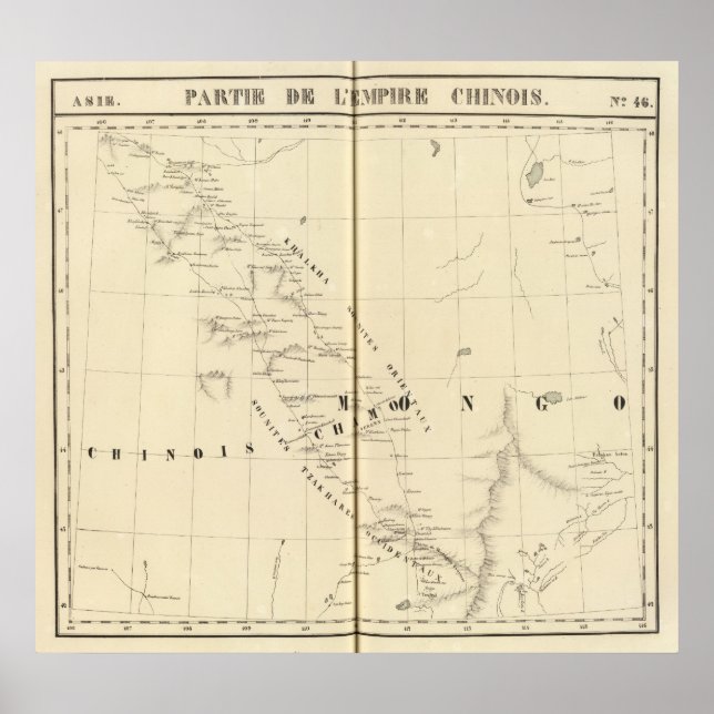 Póster Imperio chino, Asia 46 (Frente)