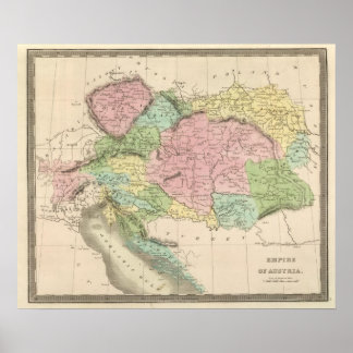 Póster Imperio de Austria