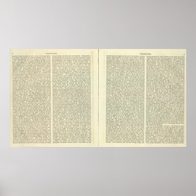 Póster Imperio de Napoleón Bonaparte 1811 AD 3 (Frente)