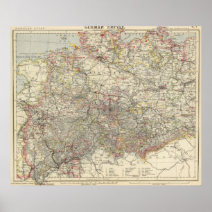 Póster Imperio del Noroeste de Alemania