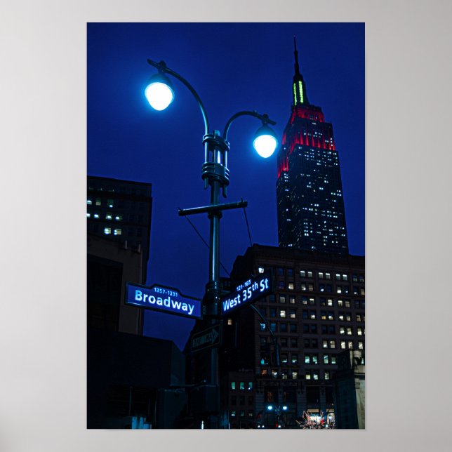 Póster Imperio en Broadway  (Frente)