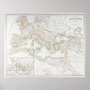 Póster Imperio romano