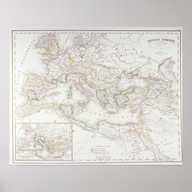 Póster Imperio romano (Frente)