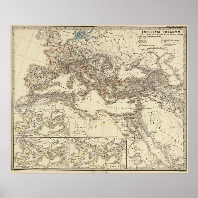 Póster Imperium Romanum inde a bello (Frente)