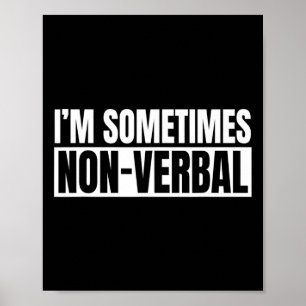 Póster Implante De Ayuda Para La Concienciación No Verbal