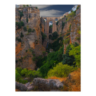 Póster Imponente desde arriba- Ronda España
