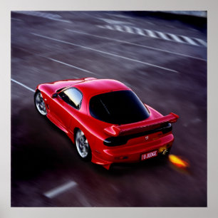 Póster Importación de los deportes RX7
