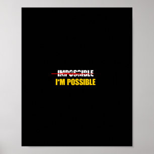 Póster imposible, soy posible