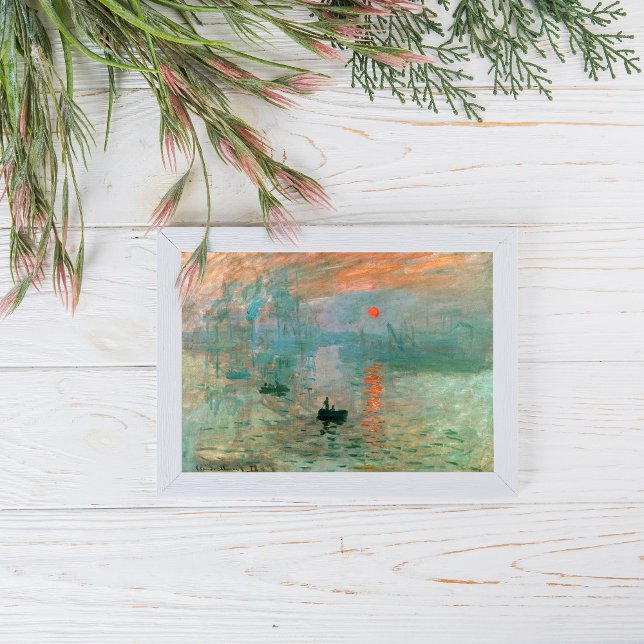 Póster Impresión, amanecer de Claude Monet (Subido por el creador)