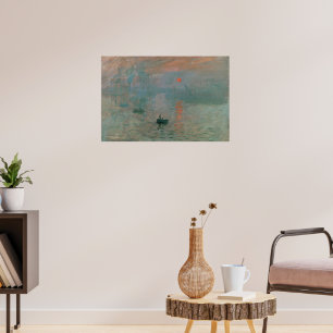 Póster Impresión, Amanecer, pintura famosa,