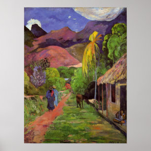 Póster "Impresión del de Tahití" - Paul Gauguin de la