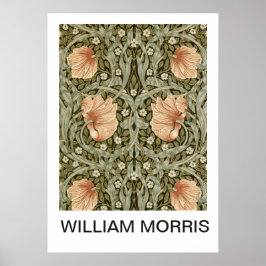 Poster - Impresión floral William Morris Peach