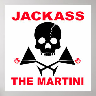 Póster, Impresión - JACKASS, El Martini