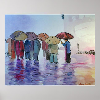 Póster Impresión: paro hueco de ganso