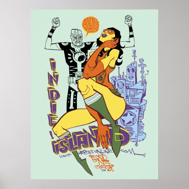 Póster Impresión/Poster de Indy Island (Frente)