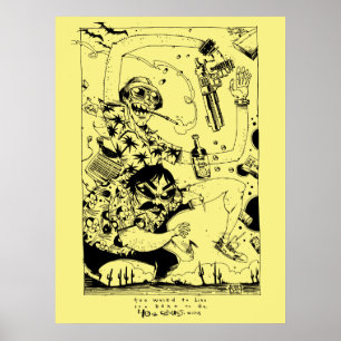 Póster Impresión/poster puros de Gonzo