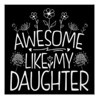 Impresionante como mi hija Flor silvestre presente