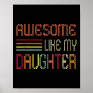 Póster Impresionante como mi hija regala a los hombres pa