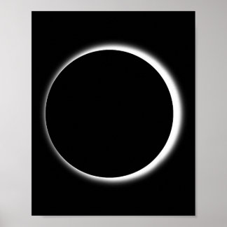 Póster Impresionante eclipse de luna para hombres, mujere