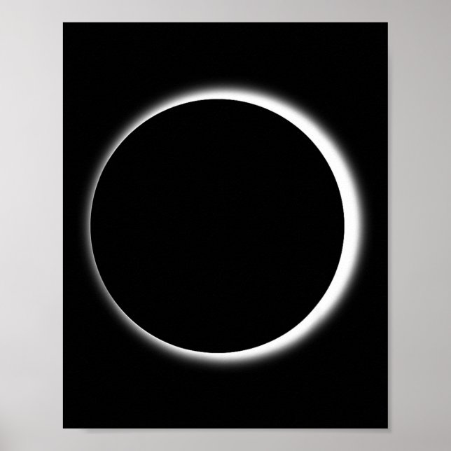 Póster Impresionante eclipse de luna para hombres, mujere (Frente)